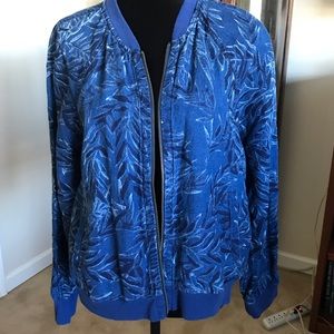 Tommy Bahama Linen Tropical Print Lightweight Jacket
